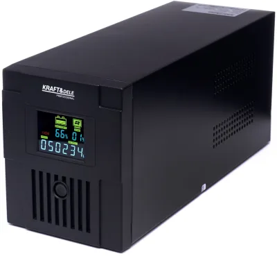 NEPERTRAUKIAMO MAITINIMO ŠALTINIS UPS 1500VA LCD Kraftdele KD1929