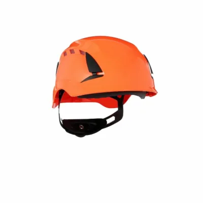 Apsauginis šalmas SecureFit, ventiliuojamas, oranžinis X5507 X5507V-CE, 3M