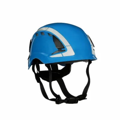 Apsauginis šalmas SecureFit, ventiliuojamas, mėlynas X5003V- X5003V-CE, 3M