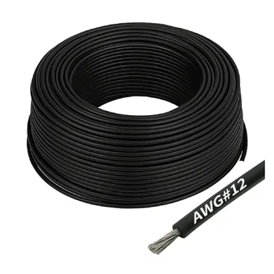 Gens ace AWG#12 20cm silikoninis laidas