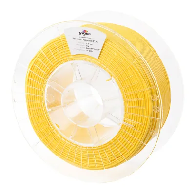 Spectrum | Premium PLA 1.75mm 1kg | Bahama Yellow 3D plastikas