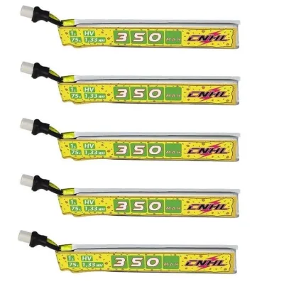 Akumuliatorius CNHL Pizza Series 350mAh 3.8V 1S 75C - BT2.0 (5vnt)