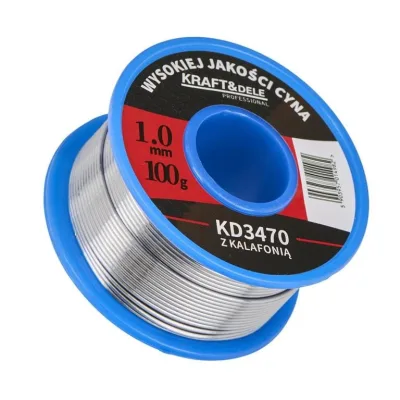 Lydmetalis su kanifolija 1 mm 100 g KD3470