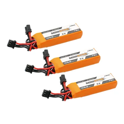 Akumuliatorius CNHL LiHV MiniStar HV 450mAh 7.6V 2S 70C – XT30 (3vnt)