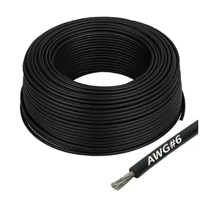 Gens ace AWG#6 20cm silikoninis laidas
