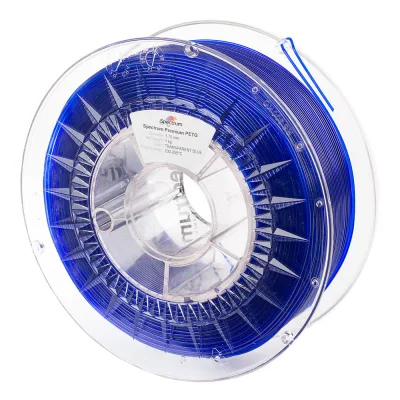 Spectrum | Premium PETG 1.75mm 1kg | Transparent Blue 3D plastikas
