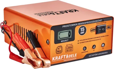Impulsinis akumuliatoriaus įkroviklis su mikroprocesoriumi 15A 6/12V –KD1917