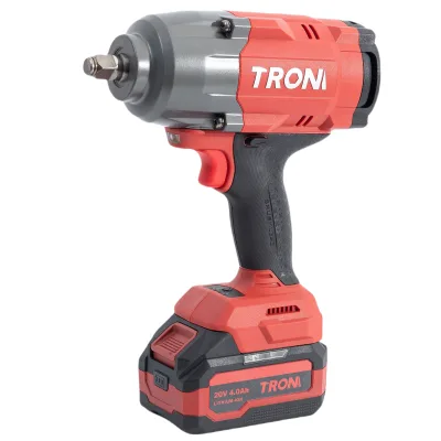 Akumuliatorinis smūginis veržliasukis TROM 1/2'' 20V LI-ION