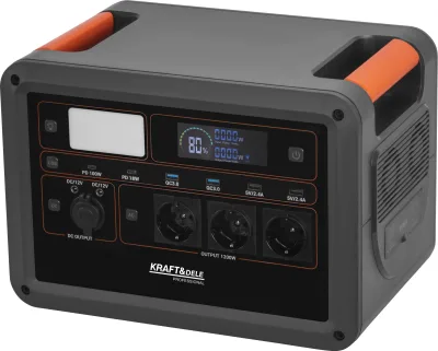 Nešiojama maitinimo stotelė 1152 Wh / 25,6 V KD5532