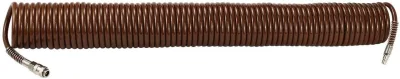 Žarna spiralinė su vožtuvais Ø8x12mm 20m