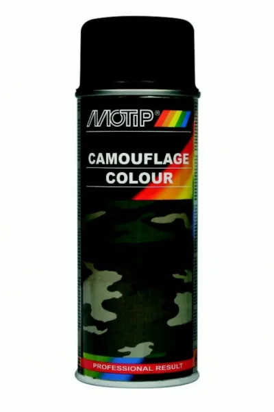 Purškiami dažai MOTIP Camouflage RAL 8027 brown 400ml, Motip