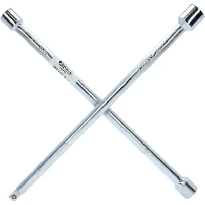 Kryžminis ratų veržliaraktis 1/2´´x17x19x21mm, KS Tools