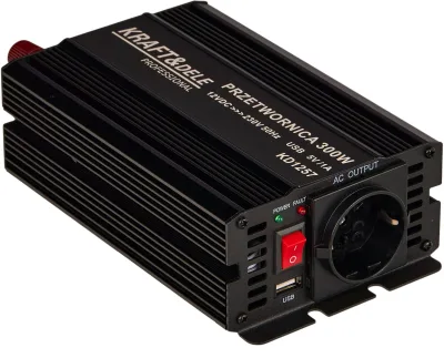 Įtampos keitiklis nuo 12 V iki 230 V 300 / 600 W KD1257