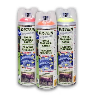 Miško žymėjimo dažai DISTEIN - Neon Yellow 500ml, Motip