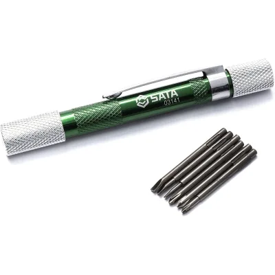 Atsuktuvas su keičiamais antgaliais mini 6vnt. (PH/torx)