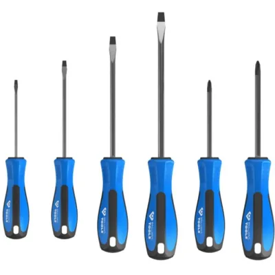 Atsuktuvų komplektas 6 vnt. SL/PH 6 osa lapik, Brilliant Tools