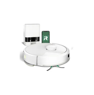 iRobot Roomba® 105 Combo robotas + AutoEmpty™ stotelė (Baltas)