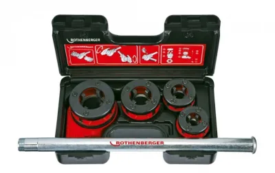 Sriegpjovės komplektas SUPER CUT 1/2''-3/4''-1''-1.1/4'', Rothenberger