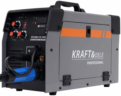 Pusautomatis suvirinimo aparatas MIG / MAG / MMA / TIG 250A KD1884