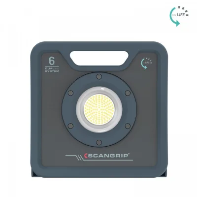 Šviestuvas LED NOVA 6K C+R +5m kabelis IP67 6000lm, Scangrip