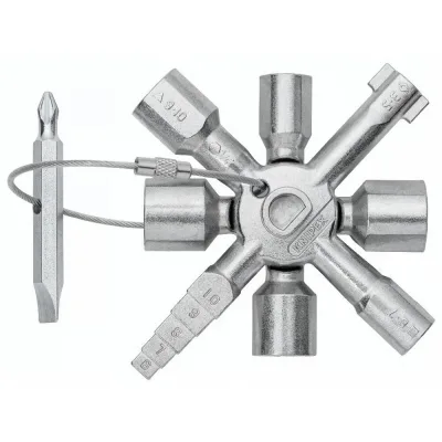 Universalus raktas elektros spintoms KNIPEX TwinKey