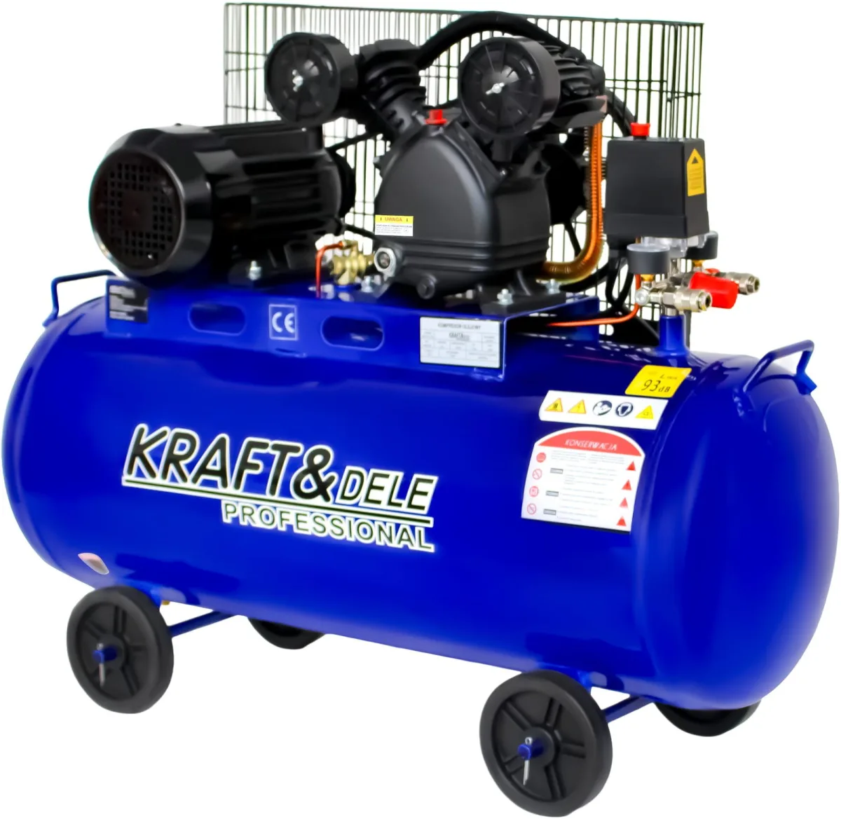 Tepalinis oro kompresorius 100 l, 3,4 kW, 400 V KD4055