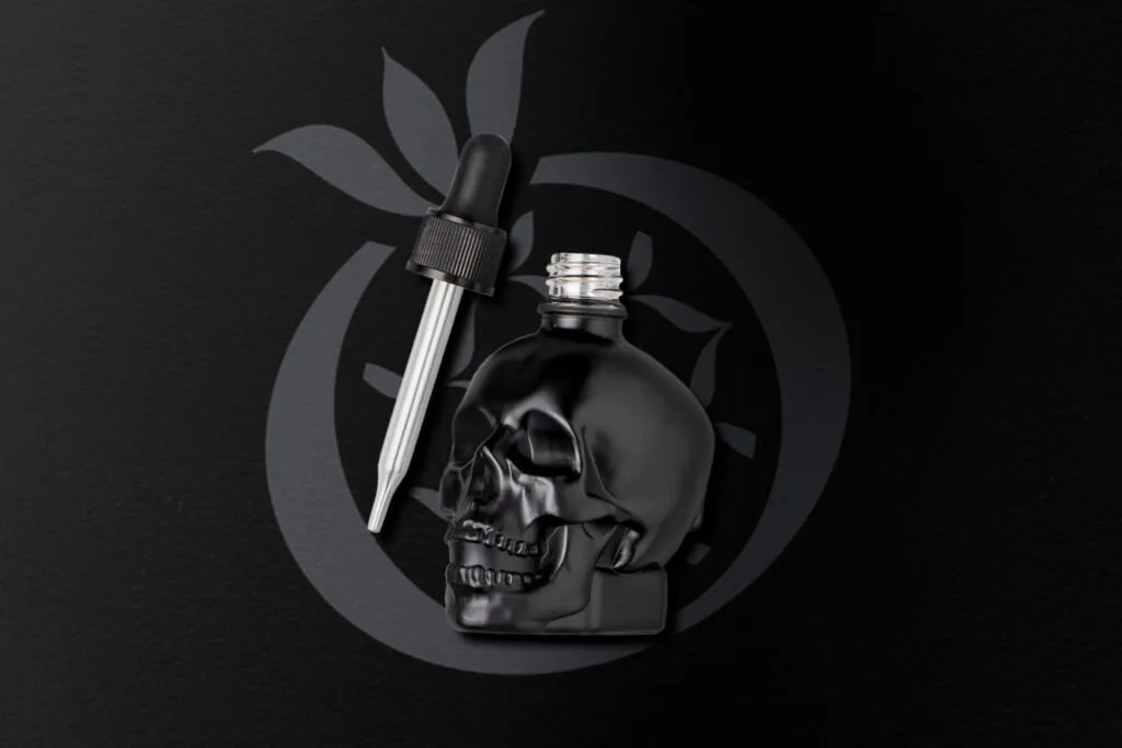 Kaukolės formos pipetė 60 ml