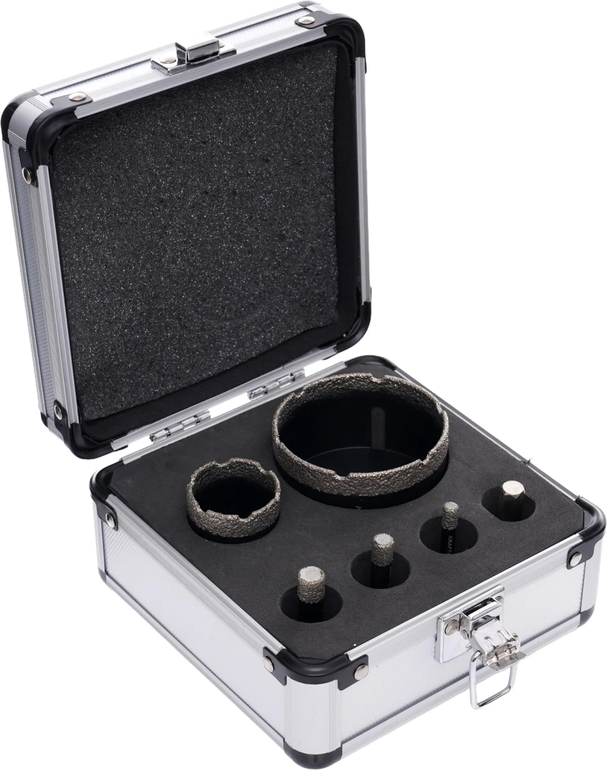 Deimantinių gręžimo karūnų rinkinys 6vnt. 6-68mm M14 KD11226