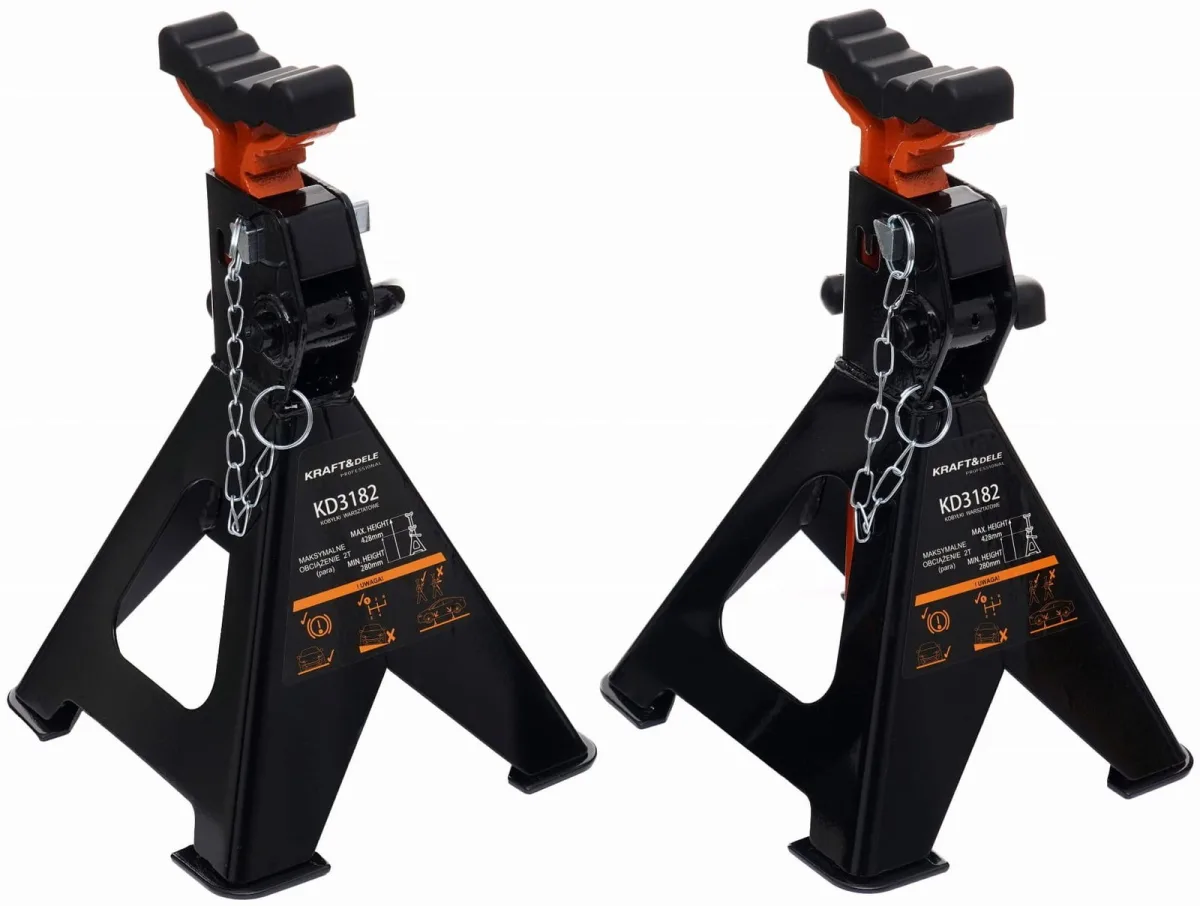 Automobilių atraminiai stovai 2T 280–428 mm KD3182