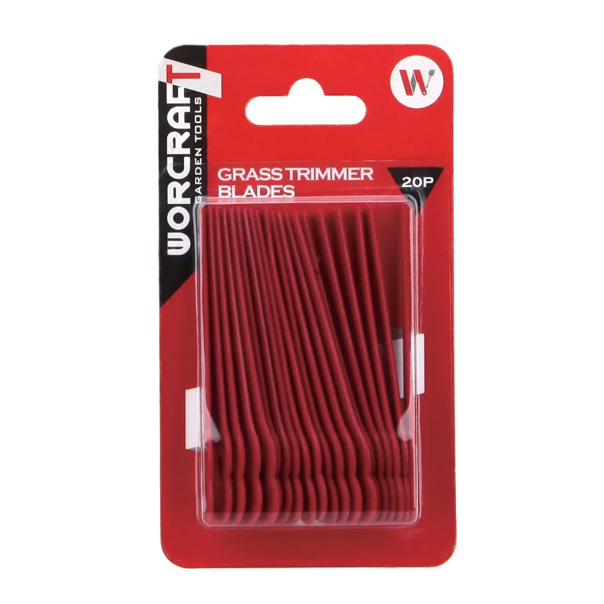 Nailoninių pjovimo peilių rinkinys trimeriui 20vnt. WORCRAFT