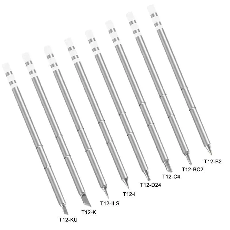 SEQURE T12 lituoklio antgaliai T12-B2/T12-BC2/T12-C4/T12-D24/T12-I/TS-C4