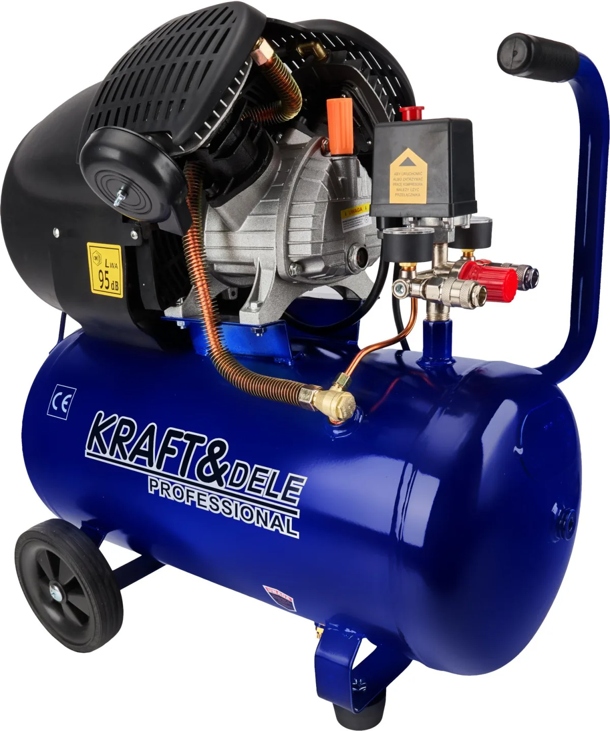 Tepalinis oro kompresorius 50 l 3,5 kW KD4049