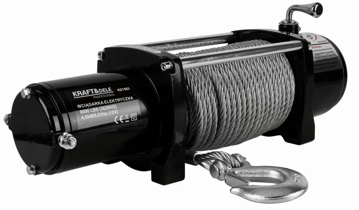Elektrinis gervė / keltuvas KD1563 8000LBS 12V
