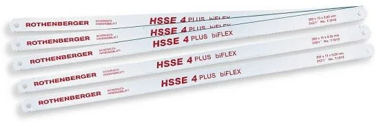 Geležtė metalo pjūkliukui HSSE 4 PLUS, 300 mm, Rothenberger