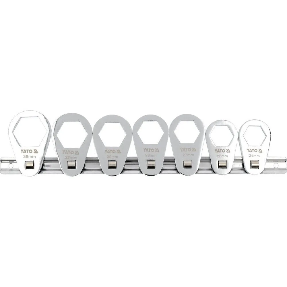 Ofsetinių tepalo filtrų raktų rink. 3/8" 7vnt.