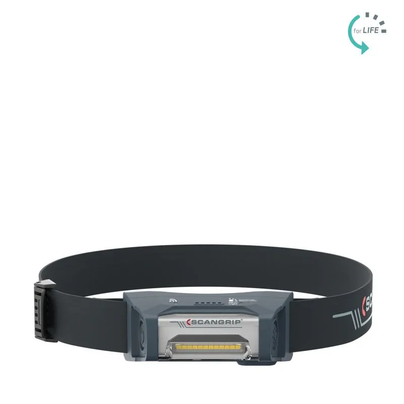 Žibintuvėlis ant galvos LED I-VIEW USB IP65 400lm, Scangrip