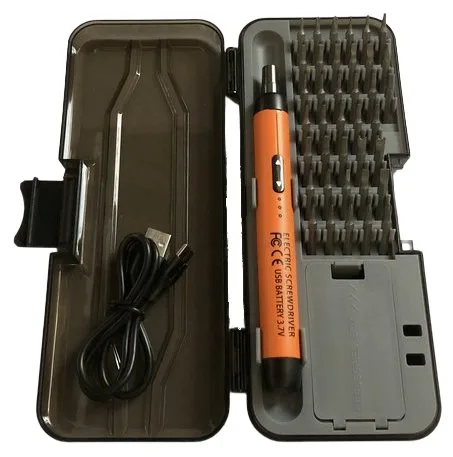Akumuliatorinis precizinis atsuktuvas, 1000 mAh, 38 antgaliai KD12701