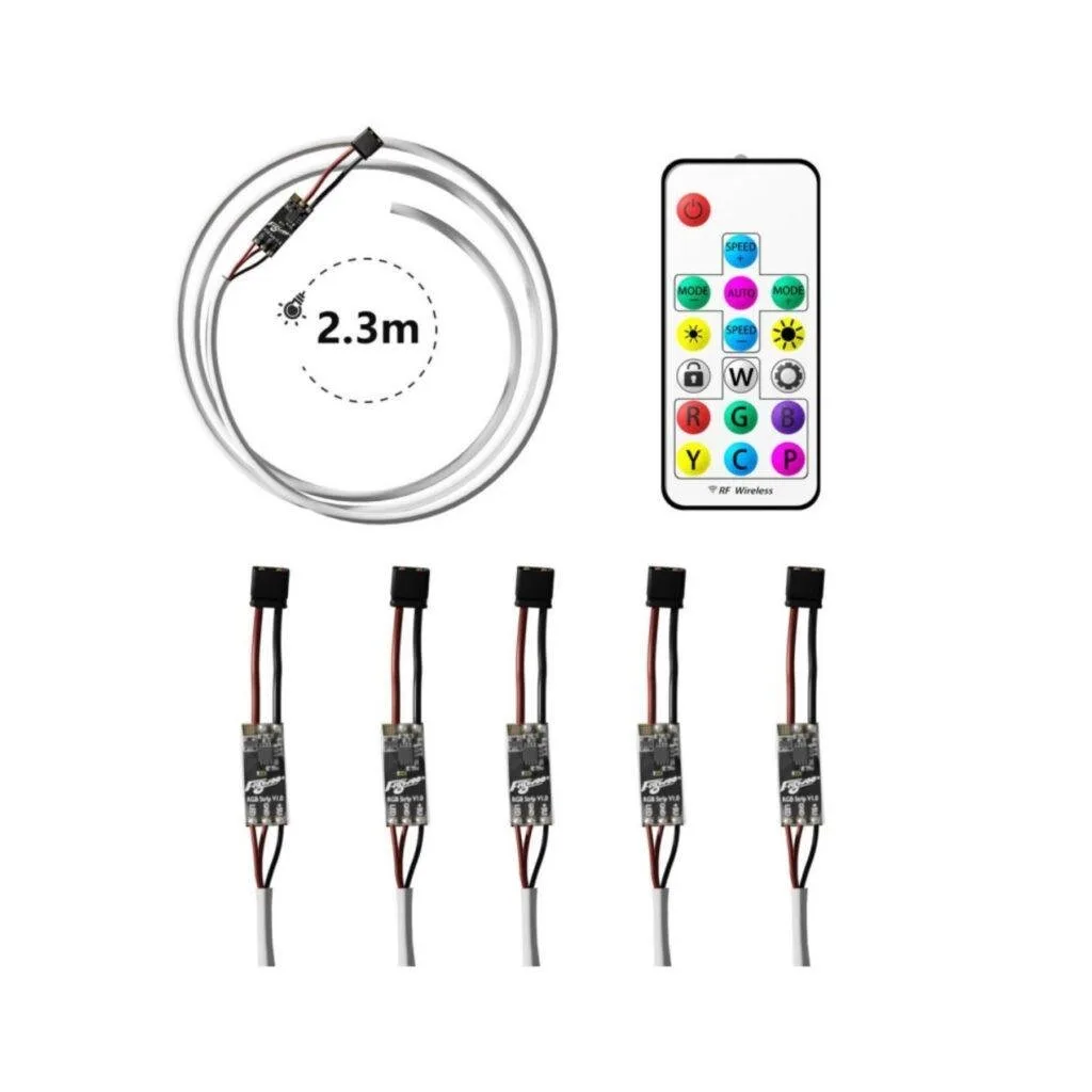 Flywoo RGB LED apšvietimo komplektas lenktynių vartams