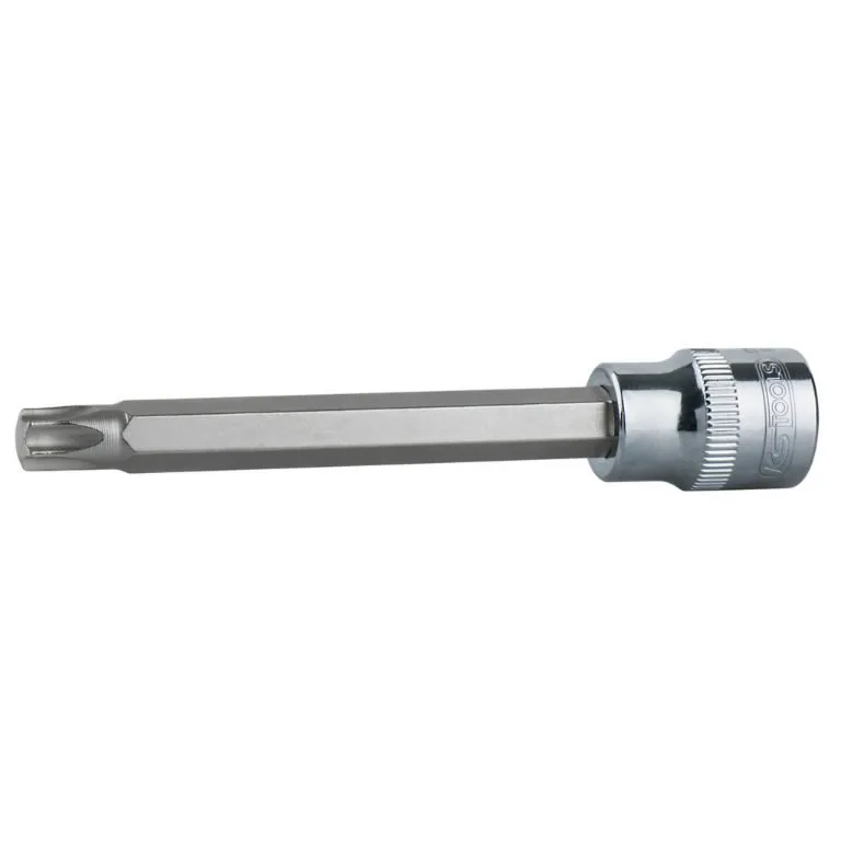 Antgalis galvutė ilgai Torx 1/2" CHROMEplus,on hang tag , KS Tools