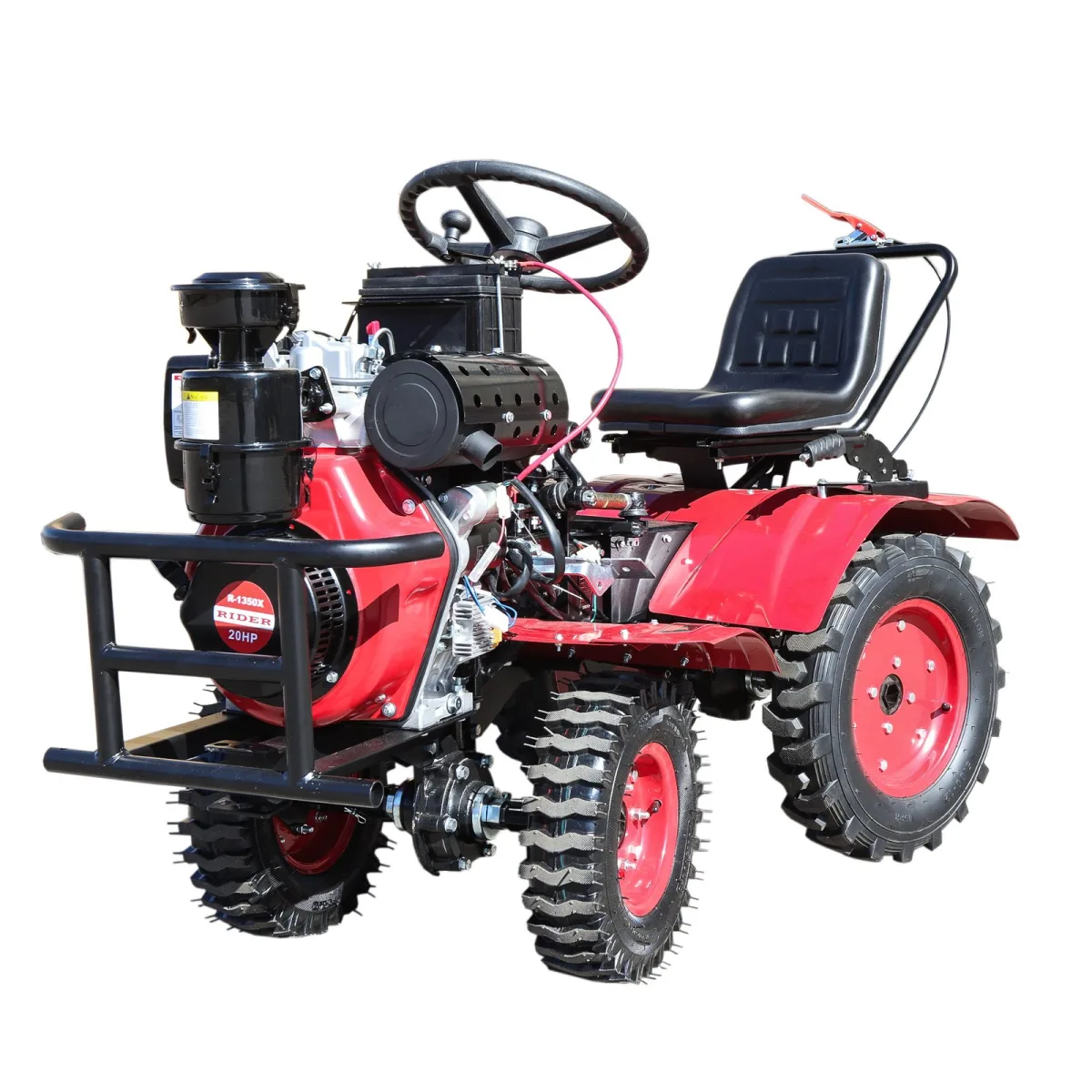 4x4 Mini traktorius Rider - A-1350x