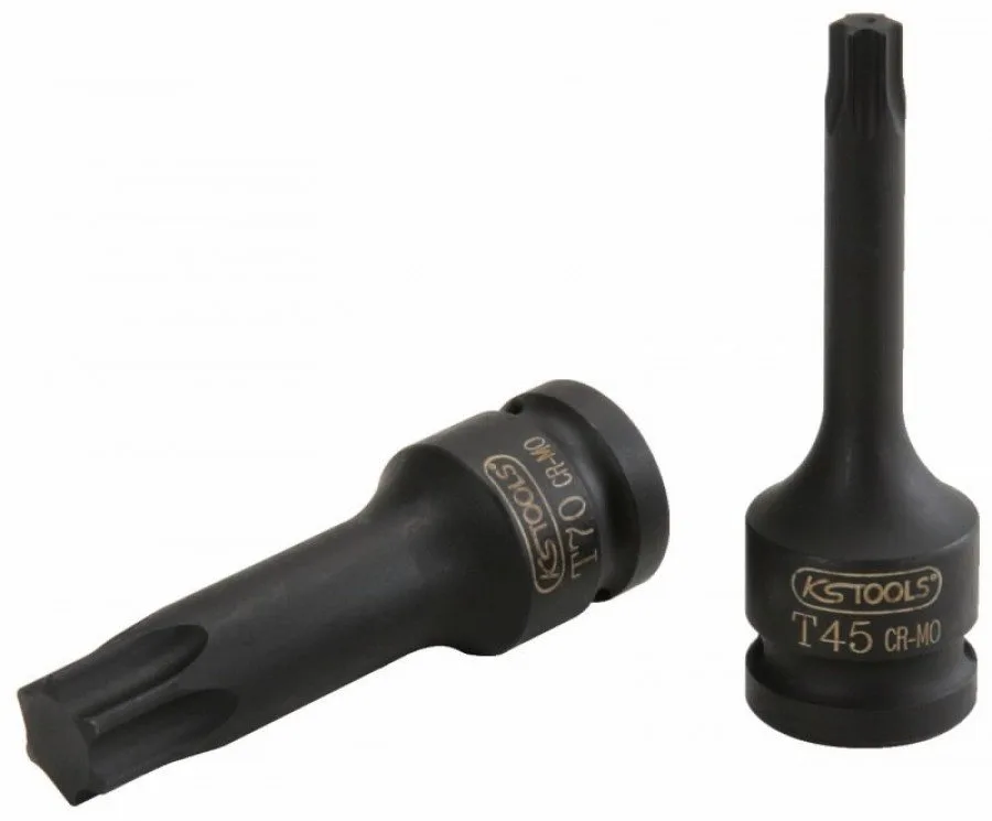 Smūginė galvutė antgalis 1/2" ilga , KS Tools