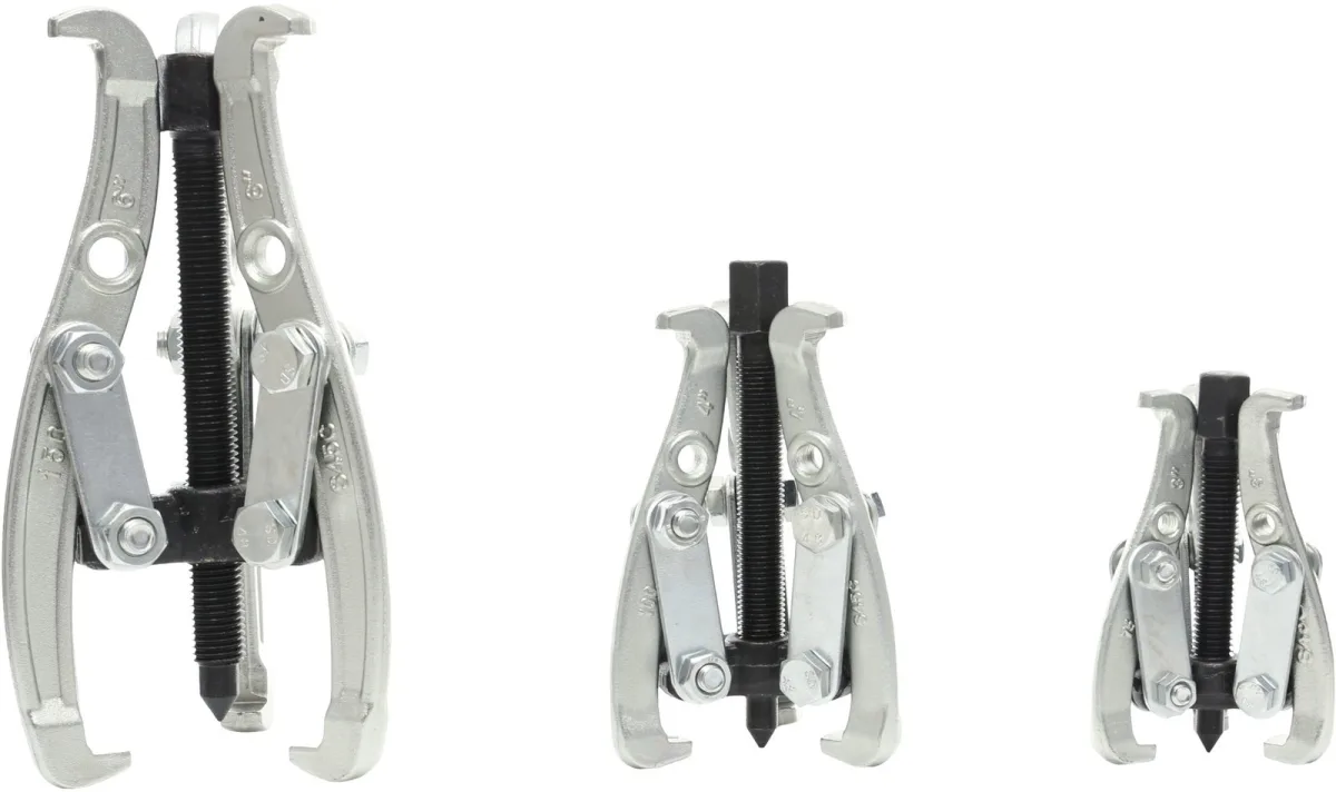 3 Griebtuvų universalus nuėmiklių rinkinys 3'' 4'' 6'' KD10123