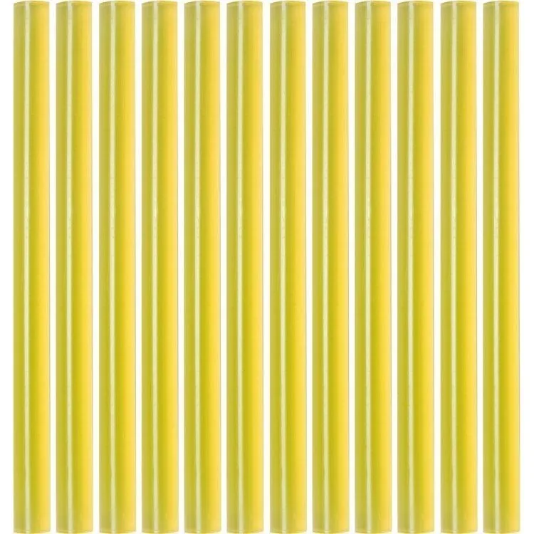 Karštų klijų lazdelių rinkinys (geltonos) (12vnt) 7.2x100mm