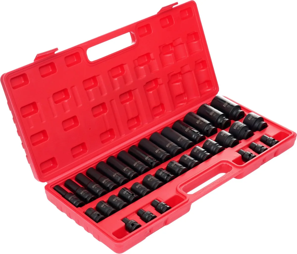 Smūginės galvutės 1/2" 35 vnt. rinkinys KD11757