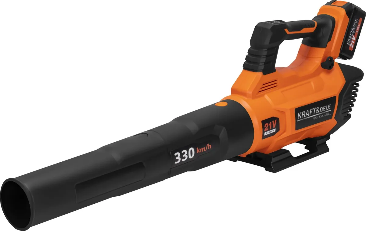 Akumuliatorinis lapų pūstuvas 21 V, 2 × 4 Ah KD3446