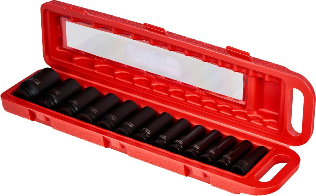 Smūginių galvučių rinkinys 1/2", 13 vnt. KD10521