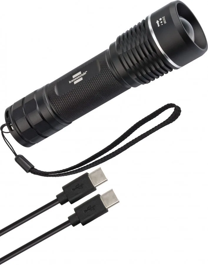 Žibintuvėlis LED TL 1200 AF USB IP67 1250 lm Li-Ion, Brennenstuhl