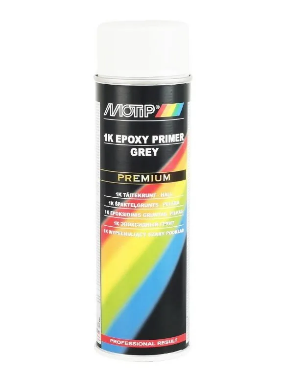 Gruntas MOTIP PREMIUM pilkas 500ml, Motip