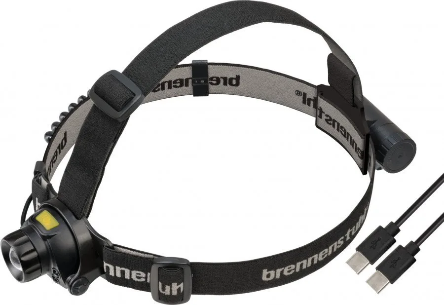 Žibintuvėlis ant galvos LED SL 400 AF USB IP44 400lm LI-ion, Brennenstuhl