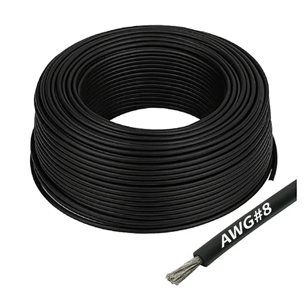 Gens ace AWG#8 20cm silikoninis laidas